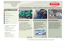Tablet Screenshot of karosseriebau-schleich.de